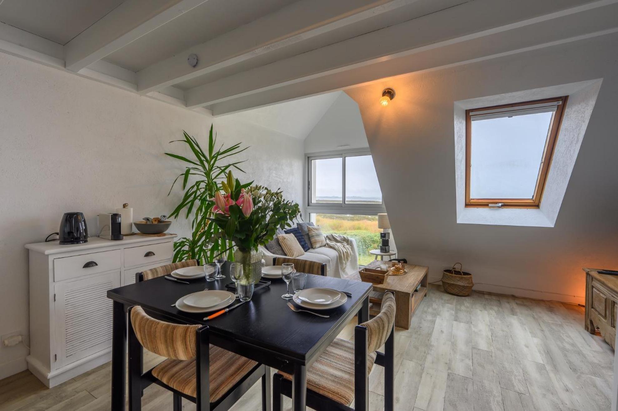L'Appel Du Large - Duplex Vue Mer Penvins 萨尔佐 外观 照片